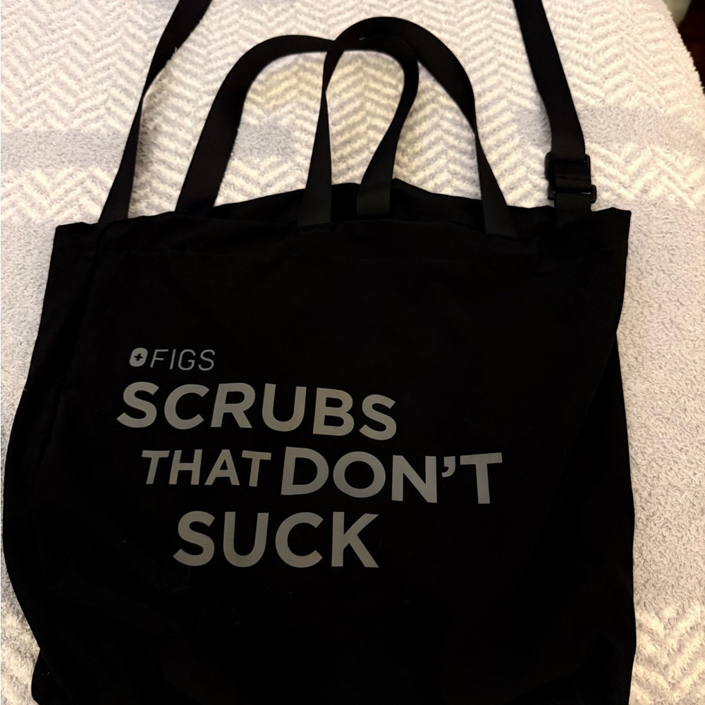 Figs Black Tote Bag